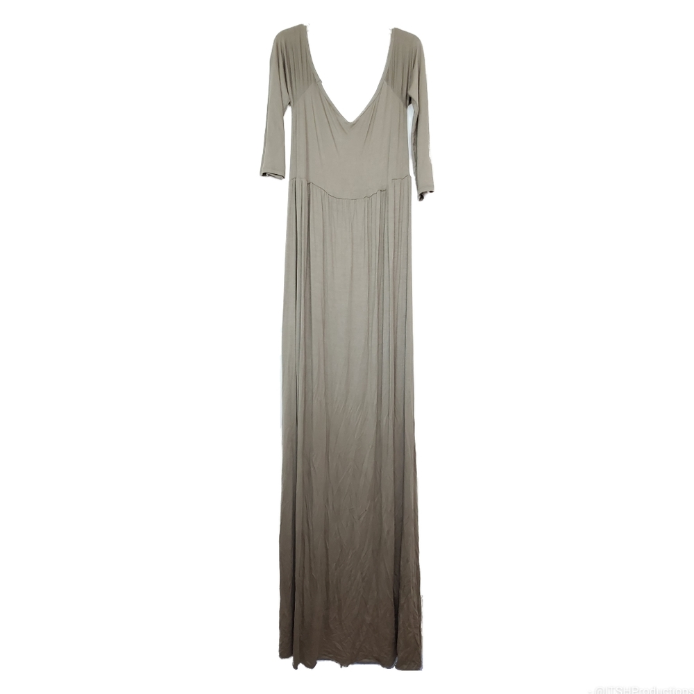 16) MOTHER BEE Off-the-Shoulder Photoshoot Drape Gown Sz. XL - Picture 6 of 8